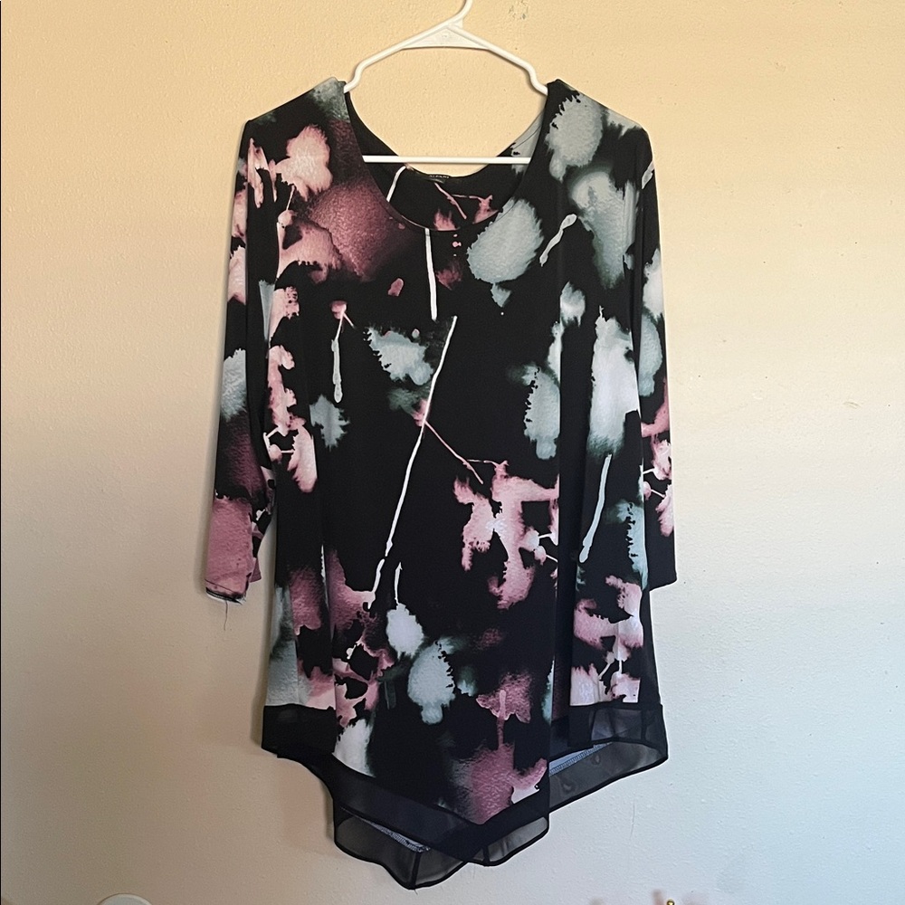 Women’s 2X Alfani Abstract Blouse